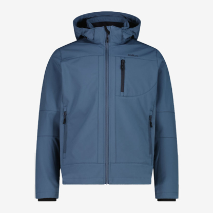 CMP m softshell 3A01787N N876 SOFTSHELL JACKET WITH DETACHABLE HOOD avio