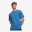 UNDER ARMOUR m majica 326799-430 UA LEFT CHEST LOGO SHORT SLEEVE aegean blue
