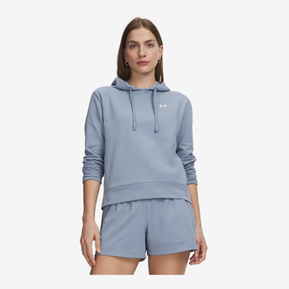 UNDER ARMOUR ž kapucar 6011015-448  SPORT TERRY HOODIE blue wind white