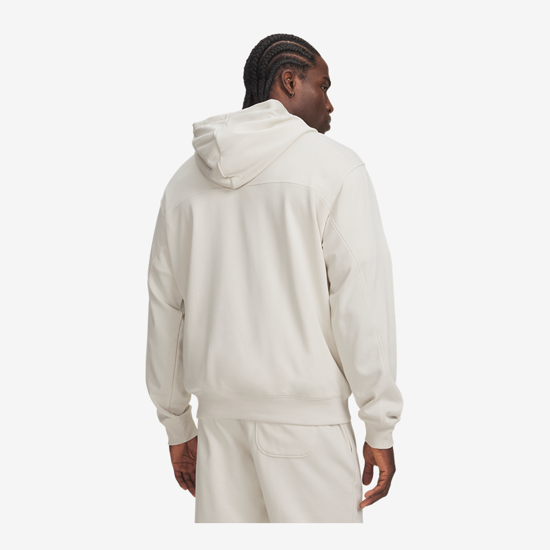 UNDER ARMOUR m kapucar 6014686-110 UA RIVAL LIGHTWEIGHT GRAPHIC HOODIE summit white khaki base