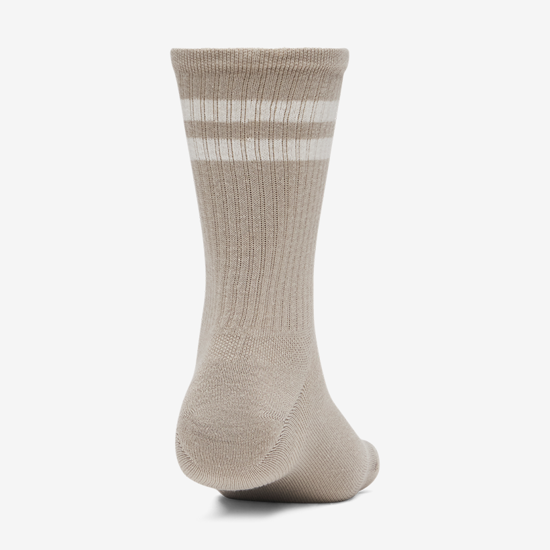 UNDER ARMOUR nogavice 1387058-204 ESSENTIAL 6-PACK CREW SOCKS timberwolf taupe white stone