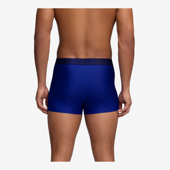 UNDER ARMOUR m spodnje hlače 1383882-400 UA PERFORMANCE TECH 3-PACK BOXERJOCK royal steel full heather