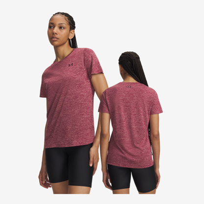 UNDER ARMOUR ž majica 1384230-622 TECH TWIST SHORT SLEEVE claret ox blood