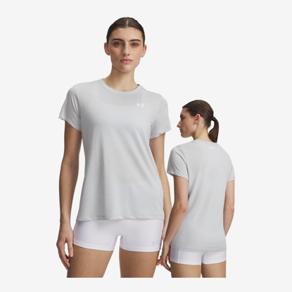 UNDER ARMOUR ž majica 1384230-014 TECH TWIST SHORT SLEEVE halo gray white