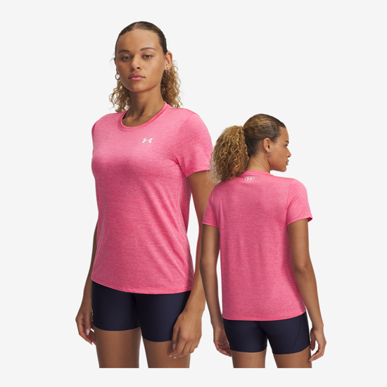 UNDER ARMOUR ž majica 1384230-672 UA TECH™ TWIST super pink white