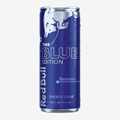 RED BULL energijski napitek borovnica 250ML vijolična