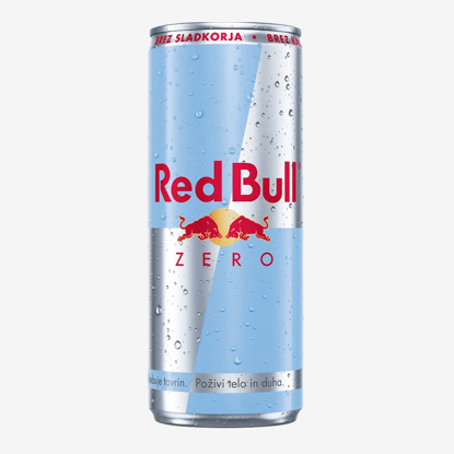RED BULL energijski napitek ZERO 250ML grey