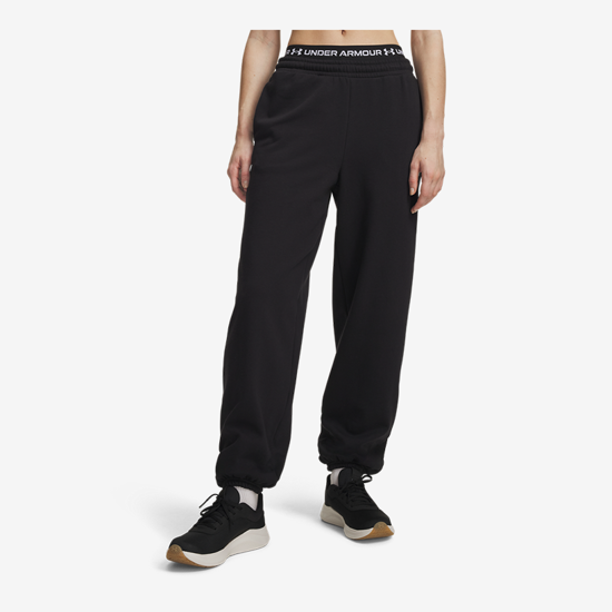 UNDER ARMOUR ž hlače 6013546-009 ICON FLEECE GYM PANTS ultimate black