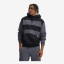 UNDER ARMOUR m kapucar 6014762-008 RIVAL FLEECE STRIPED HOODIE ultimate black gray
