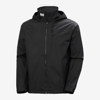 HELLY HANSEN m jakna 34443 990 CREW HOODED SAILING JACKET 2.0 black