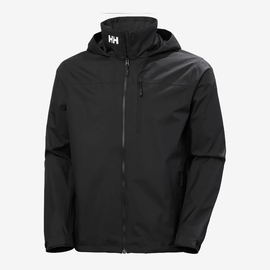 HELLY HANSEN m jakna 34443 990 CREW HOODED SAILING JACKET 2.0 black