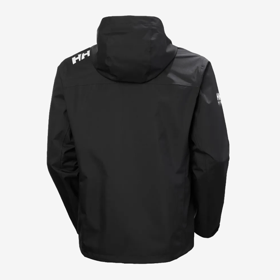 HELLY HANSEN m jakna 34443 990 CREW HOODED SAILING JACKET 2.0 black