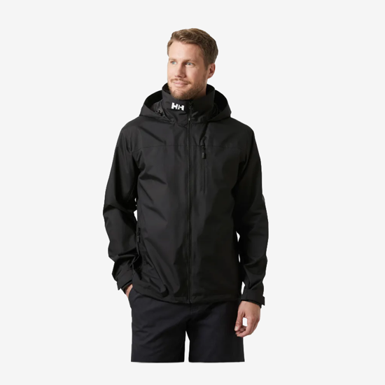 HELLY HANSEN m jakna 34443 990 CREW HOODED SAILING JACKET 2.0 black