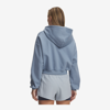 UNDER ARMOUR ž jopica 6013535-448 ICON FLEECE WORDMARK FULL ZIP SWEATSHIRT blue wind